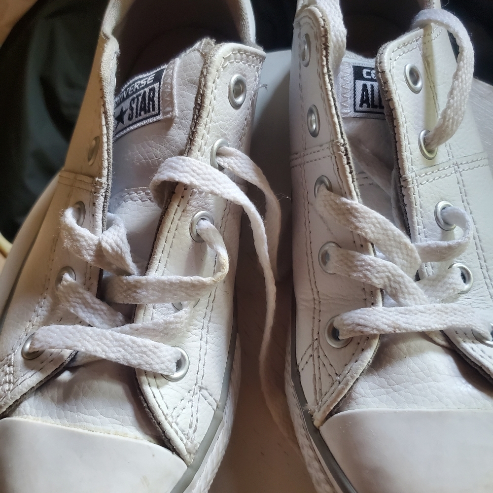 Leather Converse - Picture 2 of 5
